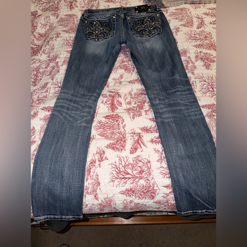Miss Me Mid Rise Embellished Skinny Jeans - Picture 3 of 8